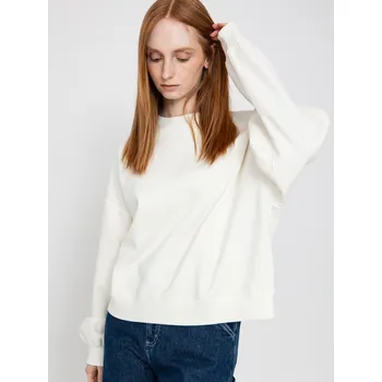 Dámská mikina Carhartt WIP Benton (wax) M, bílá