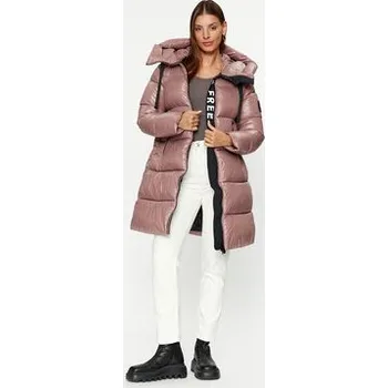 Save The Duck Zimní bunda Isabel D45510W LUCK17 Růžová Regular Fit 5