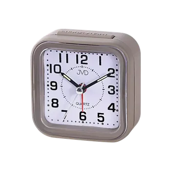 Budík JVD Levný analogový ručkový budík JVD SRP6808.4 s osvětlením ( )
