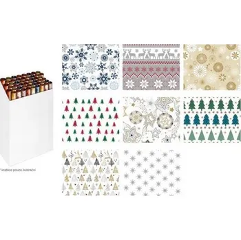 Balící papír Balící papír vánoční role 200x70 mix č.4