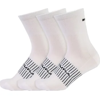 Pánská móda Ponožky ENDURA Coolmax Race Color (3-balení) White - L/XL (43-47)
