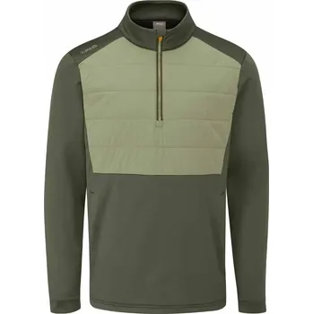 Ping Astbury fleece pánská bunda, dark olive/lichen pánské, L