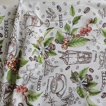 Utěrkovina COFEE, cena za 1 metr Český výrobce