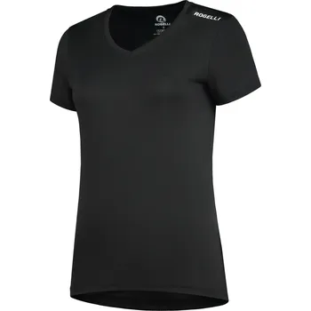Moto rukavice Dámské funkční triko Rogelli PROMOTION Lady, černé XS