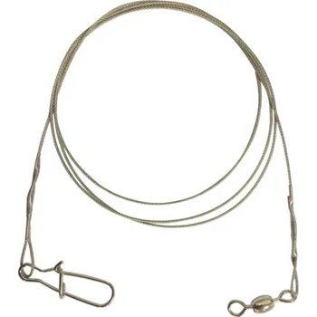 2ks - Ocelové Lanko Mistrall 7x7 30kg 60cm