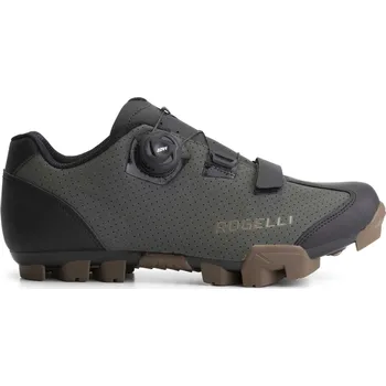 Pánská obuv Cyklistické MTB tretry Rogelli R-400x, khaki 40