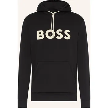 Pánská mikina Boss Pánská Mikina S Kapucí Soody Zone, černá / bílá, XL
