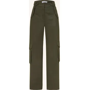 Copenhagen Studios Dámské Cargo Kalhoty, olivová, 36