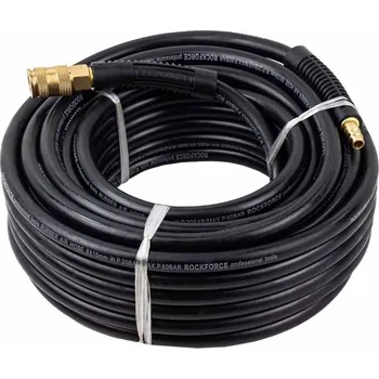 Kompresor Rock FORCE Vyztužená gumová hadice pro stlačený vzduch 8 x 15 mm, 10 m, 20 bar