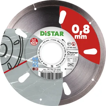 Řezný kotouč Distar - 100x0,8x22,23 CLEANER kotouč diamantový na vyřezávání spárovací hmoty