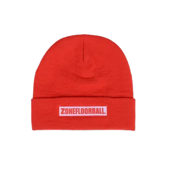 Čepice ZONE Beanie LOW KEY red/white