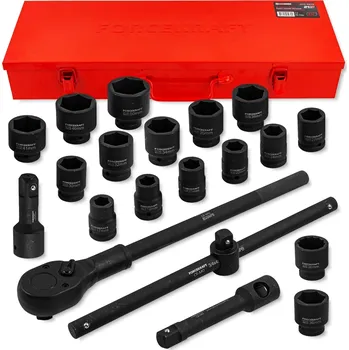 Gola sada FORCEKRAFT Sada rázových hlavic 3/4" 21 ks