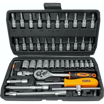 Gola sada ISMA Sada nástrčných hlavic 46 ks