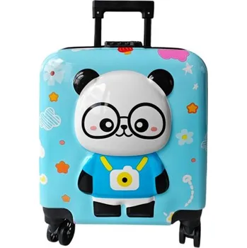 Mobilní telefon LIVEFY | Livefy dětský kufr Panda 36 × 44 cm, modrý