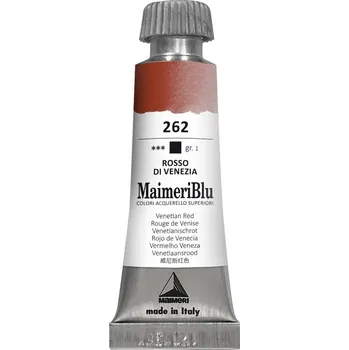 Vodová barva Maimeri Blu Akvarelová barva Venetian Red 262 12 ml 1 ks