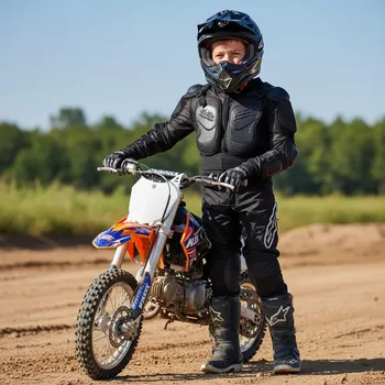 Motocyklový chránič hrudi a pátěře Leramotors Dětský chránič těla - páteřák 2XL