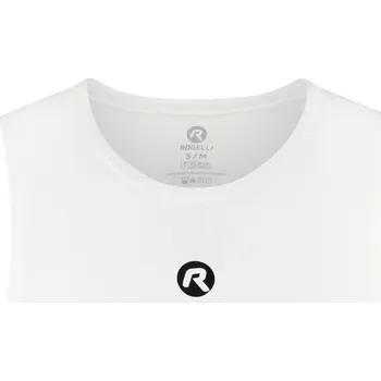 Moto rukavice Funkční termo tílka Rogelli CORE II bez rukávu - 2 kusy v balení, bílá S-M