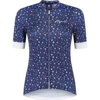 Dámský cyklodres Rogelli LILY s krátkým rukávem, modro-růžový M