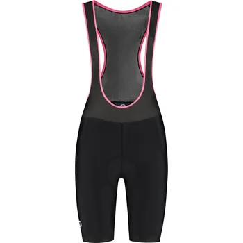 Cyklistické návleky Dámské kraťasy na kolo Rogelli CORE COLORED, černo-růžové 2XL