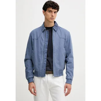 Pánská větrovka Džínová bunda United Colors of Benetton 2QHDUN06K modrá 95X, vel. M