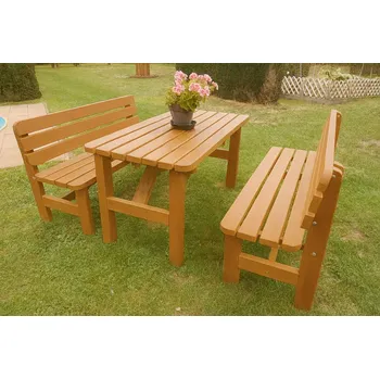 Zahradní sestava Zahradní nábytek z masivu set Vilma 180