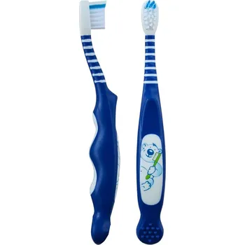 Zubní kartáček Thienel Baby dětský zubní kartáček 0-3 roky (MODRÝ)
