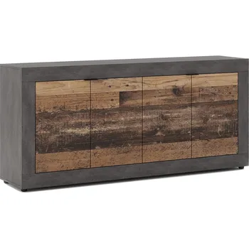 Komoda Komoda RUNEA tmavě hnědá/antracit