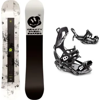 Snowboarding Gravity Flash 24/25 juniorský snowboard + Raven Fastec FT360 black vázání 130 cm + M (EU 39-42) + DÁREK + Doprava ZDARMA