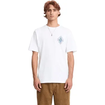 Pánské tričko Volcom Triko Volcom, Optical Bsc Sst white 2025/26 Velikost: L