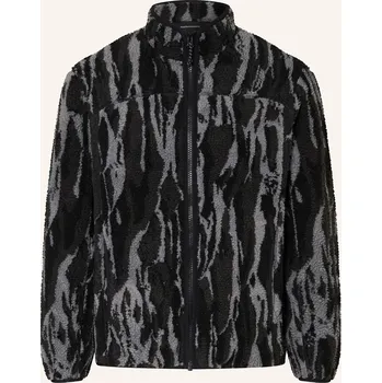 Peak Performance Pánská Plyšová Bunda, černá / černošedá, 50