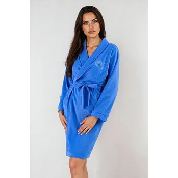 Dámský župan Dámský froté župan Hannah světle modrý 3XL