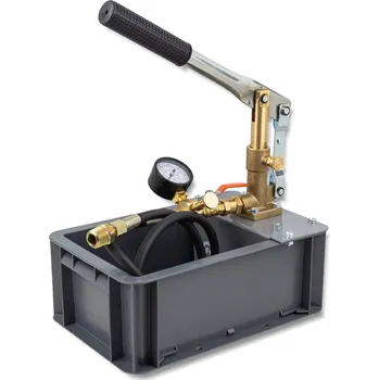 Sada nářadí FORCEKRAFT Ruční tlaková pumpa pro tlakové zkoušky 60 bar