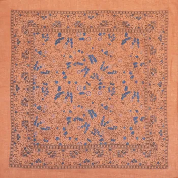 Šála BANDANA GAJRAJ šátek oranžový I.