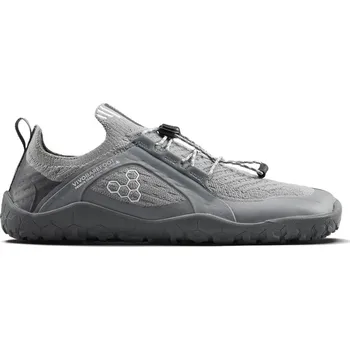 Pánská treková obuv Vivobarefoot PRIMUS TRAIL KNIT FG MENS ULTIMATE GRAY velikost 46 - Šedá