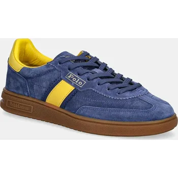 Dámské tenisky Semišové tenisky Polo Ralph Lauren Bedford dámské, tmavomodrá barva, 804975536001 804975536001.410 59X, EUR 39