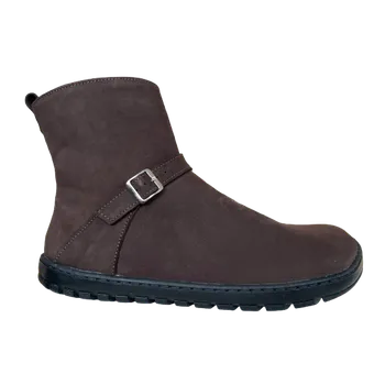 Dámské kozačky OK bare OKBare Barefoot nízké zimní kozačky TENE BF T4300 hnědé Velikost: 37