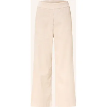 Dámské kalhoty Opus Dámské Manšestrové Culotte Kalhoty Misha, béžová, 36