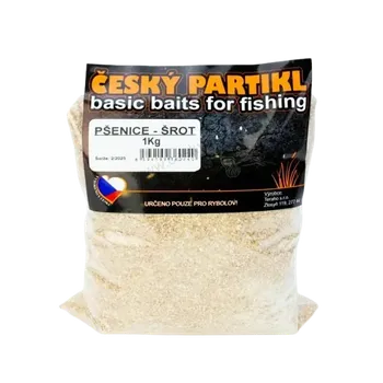 Návnadová surovina Český Partikl Pšeničný šrot pro rybolov 3 kg