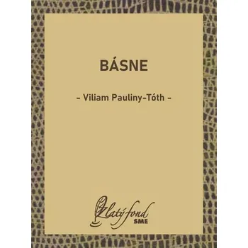 Kniha Básne [E-kniha] - Viliam Pauliny-Tóth