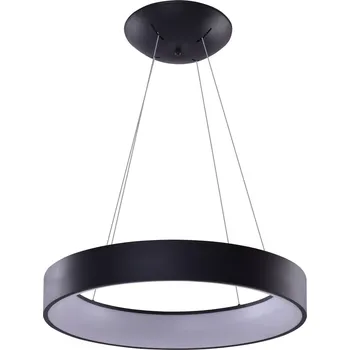 Moderní lustr Solvent R 80 černé s dálkovým ovladačem