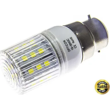 Žárovka LED21 LED Žárovka B22 24V 4W 30x SMD2835 10-30V DC 360 Led Marine Teplá bílá