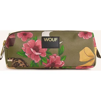 Kabelka Wouf Pouzdro Na Psací Potřeby Rodeo, olivová / světle červená