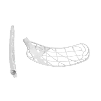 Florbalová čepel OXDOG Avox MB white L - Levá ruka dole/Bílá/středně tvrdá - MB (PP)