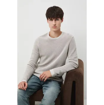 Pánský svetr Bavlněný svetr Medicine pánský, béžová barva RW25-SWM053 08M, vel. M