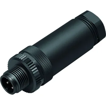 Binder 99 0429 57 04 Kabelový konektor M12 samec, kontakty: 4, 6,0-8,0 mm, nestíněný, šroubovací svorka, IP67, UL