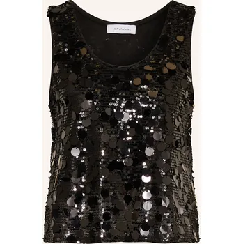 Darling Harbour Dámský Top S Flitry, black, 40