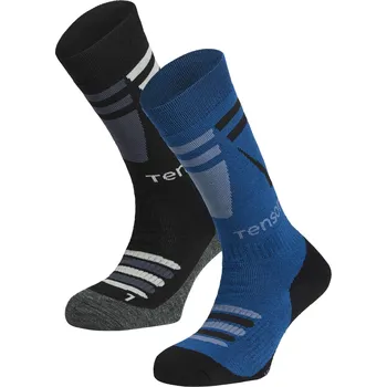 Pánské ponožky TENSON Core Ski Sock 2-pack Blue 46/48 - 46-48