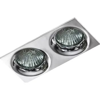 Podledové svítidlo Ivo Square 2 chrom