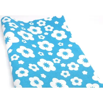 DOMESTIK 145/23392-17 KAMÉLIE modrá / VELKOOBCHOD Ceník: VELKOOBCHOD: po celých rolích, bez odvíjení