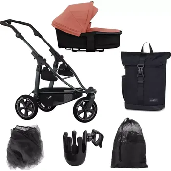 Kočárek TFK mono 3 2v1 včetně příslušenství 2025 salmon